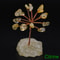 Natural Gemstone Crystal Money Lucky Tree, Feng Shui Raw Stone Base for Home, Office Desk & Living Room Decor