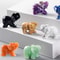 Hand Carved Gemstone Elephant Figurine – Natural Stone Amethyst Mini Animal Statue for Crystal Craft, Chakra Meditation