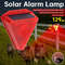 Solar Alarm Lamp Siren Wireless Motion Sensor Outdoor Waterproof 129dB Alarm Light Drive Away Wolf  1
