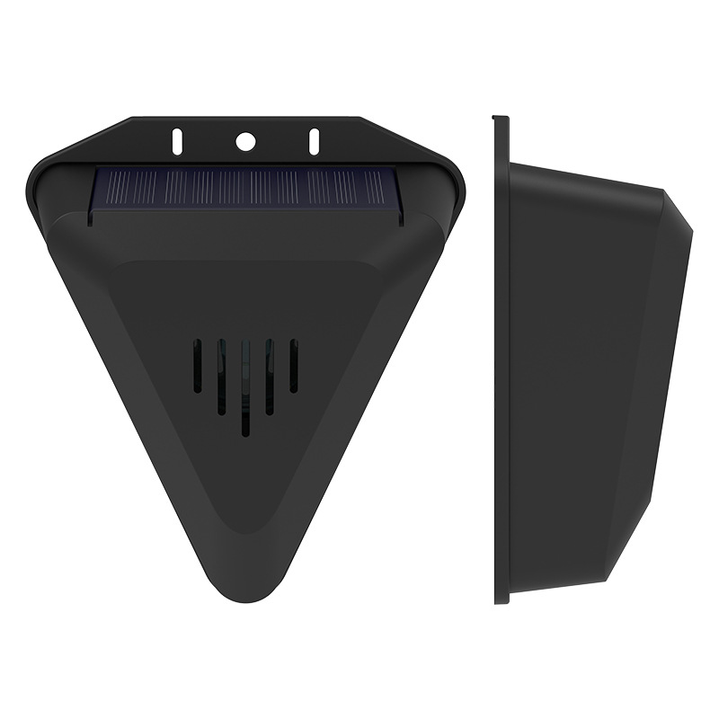 Solar Alarm Lamp Siren Wireless Motion Sensor Outdoor Waterproof 129dB Alarm Light Drive Away Wolf  6