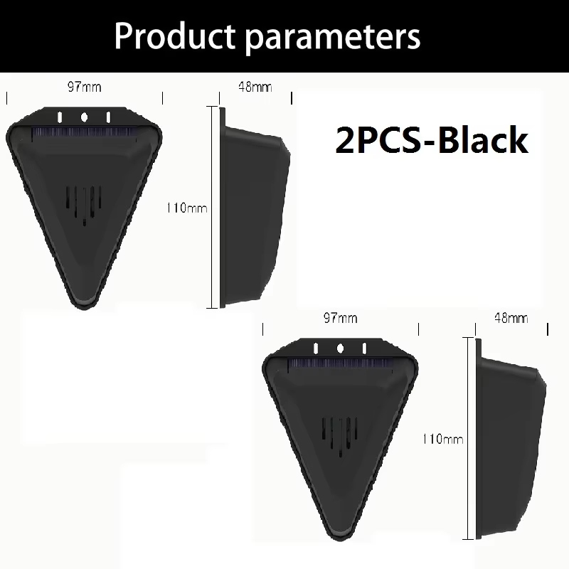 Solar Alarm Lamp Siren Wireless Motion Sensor Outdoor Waterproof 129dB Alarm Light Drive Away Wolf  8