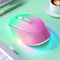 Rechargeable RGB Wireless Gaming Mouse, Quiet Click, Portable Ergonomic LED Mouse for Laptop, Office, Home Use