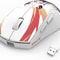 Redragon Wireless Gaming Mouse, 3 Mode, 26K DPI Sensor, Lightweight 55G Build, Ergonomic Natural Grip, White