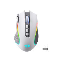 redragon pro rgb bt wireless gaming mouse, 2.4g dpi, 9 buttons, rgb backlit, optical gamer mouse