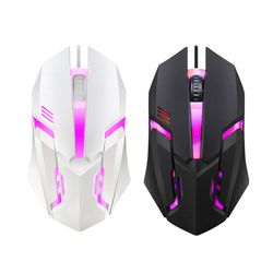 optical wired gamer mouse for desktop laptop, e-sports usb wired mouse, colorful led gaming mouse dpi precision