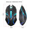Optical Wired Gamer Mouse for Desktop Laptop, E-Sports USB Wired Mouse, Colorful LED Gaming Mouse DPI Precision