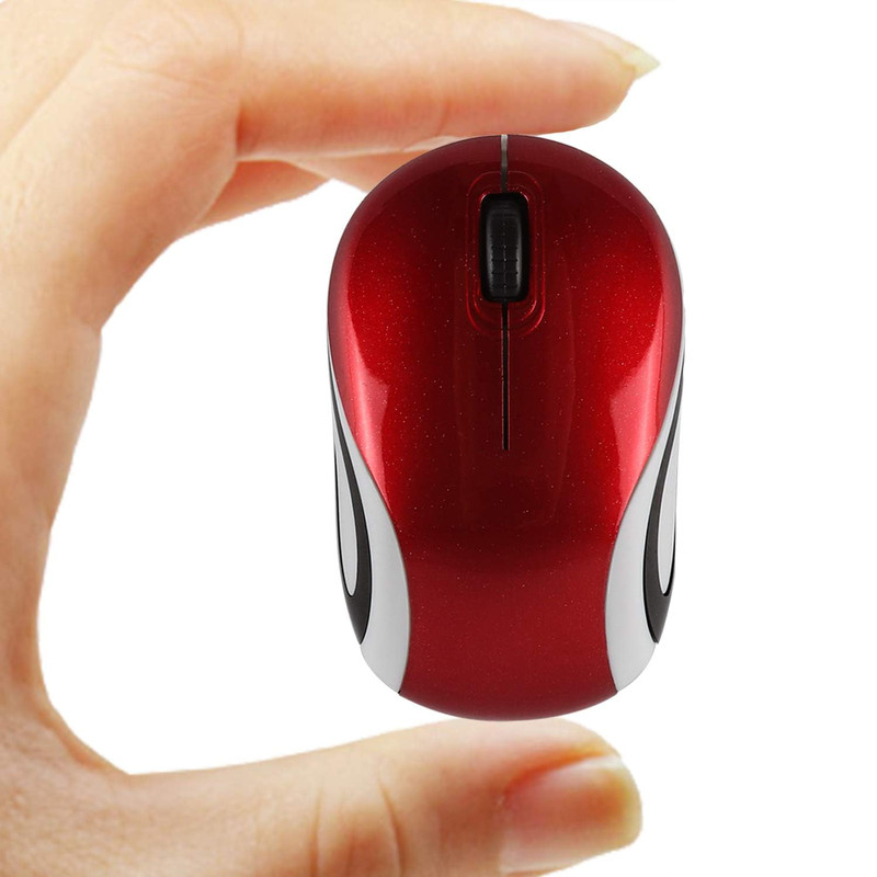 USB Portable Optical Mause Cute Mini 24GHz Wireless Mouse Ergonomic Gaming Mice For Laptop PC Small 7
