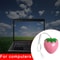 Cute Pink Strawberry Wired Mouse, Small Optical PC Game Mouse, Creative Design for Laptop Office, Girls Birthday Gift