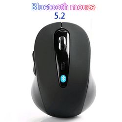 wireless bluetooth 5.2 mouse 10m range, macbook ipad android tablets, laptop notebook pc use