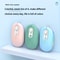 Rechargeable Wireless Mouse Female Silent Luminescence Bluetooth 2.4G Dual Mode, for Huawei, Apple, Xiaomi, PC