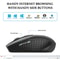 Wireless Mouse Silent Mouse Optical Mobile Office Mouse, Adjustable DPI, for Laptop Notebook MacBook PC