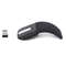 Ergonomic 2.4G Wireless Mouse USB Arc Mouse, Foldable for iPad Mac, Tablet Macbook Air Pro Laptop PC