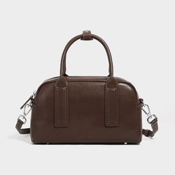hifashion boston cow leather handbags for women, vintage designer, work shoulder crossbody bowling bag