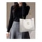 Stylish women commuter tote bags, large retro print shoulder bag, fashion handbag with big capacity for work or travel
