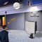 Solar Motion Light Outdoor Separate Panel 3 Light Modes Waterproof Solar Flood Lights for Garden, Garage & Wall Lightig