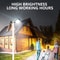 Solar Motion Light Outdoor Separate Panel 3 Light Modes Waterproof Solar Flood Lights for Garden, Garage & Wall Lightig
