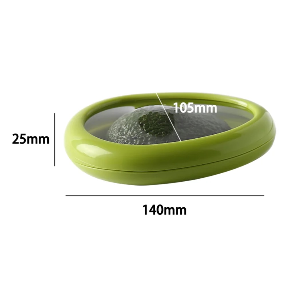 Avocado Food Storage Box, Fruit Vegetable Fresh-keeping Cover, Seal Cover Kitchen Accessories for Fridge & Meal Prep