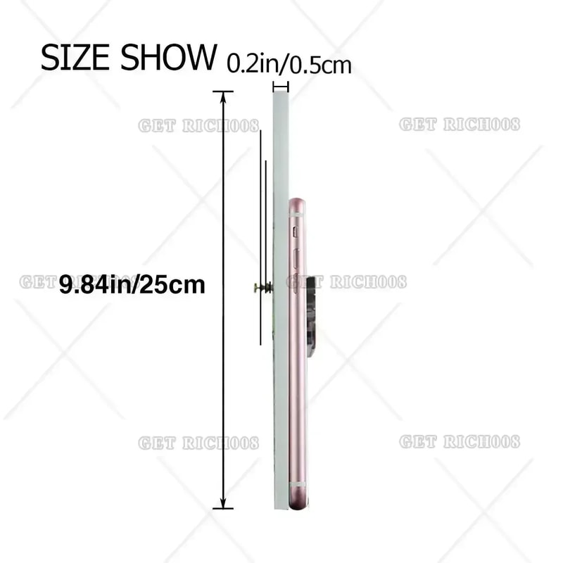 Decorative Nautical Anchor Beach Wall Clock, Navy Blue Bathroom Decor, Battery Operated Vintage Wall Clocks