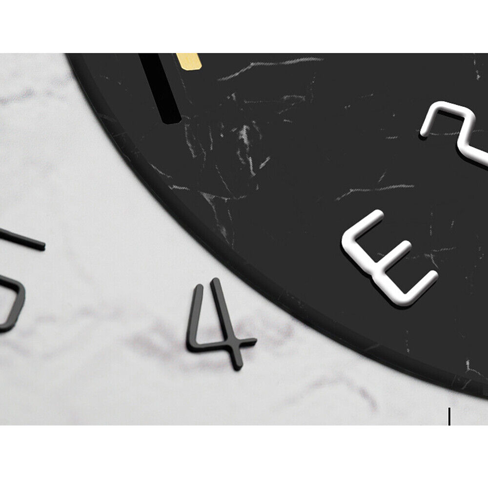 Silent Large Wall Clock Oversized for Living Room, Modern Decorative Big Office Clock for Home Wall Decoration