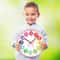 Colorful Kids Learning Clock Silent Wall Decor for Nursery, Playroom, Bedroom, Analog Teaching Aid for Time Skills