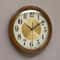 Modern Solid Wood Wall Clock For Living Room Large Silent Watch Decor Creative Home Accessories 0