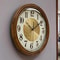Modern Solid Wood Wall Clock For Living Room Large Silent Watch Decor Creative Home Accessories 4