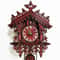 Handcrafted Vintage Cuckoo Clock Tree House Swing, MDF Wooden Wall Clock with Roman Numbers, Home Office Decor