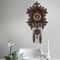 Handcrafted Vintage Cuckoo Clock Tree House Swing, MDF Wooden Wall Clock with Roman Numbers, Home Office Decor