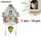 Nordic Cuckoo Clock Wall Clock Bird House with Day Time Hourly Alarm, Pendulum Clock for Living Room, Kids Room