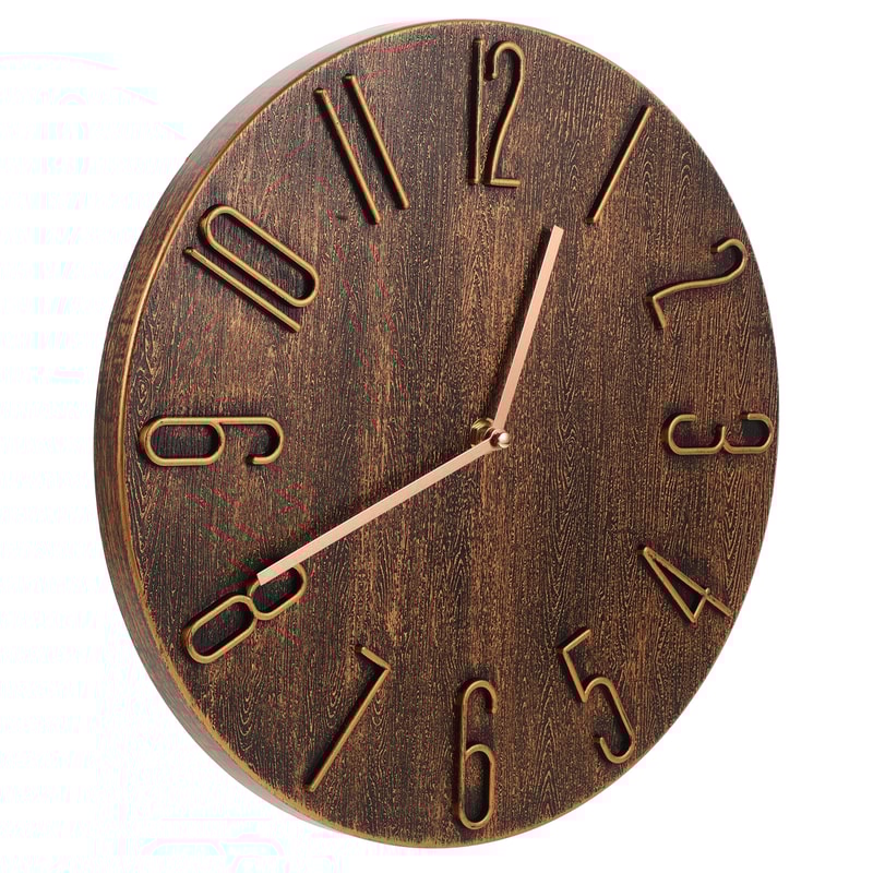 Modern Wall Clock Decor Living Clocks for Walls, Boho Clock for Office Kitchen Room, Waterproof Outdoor Design