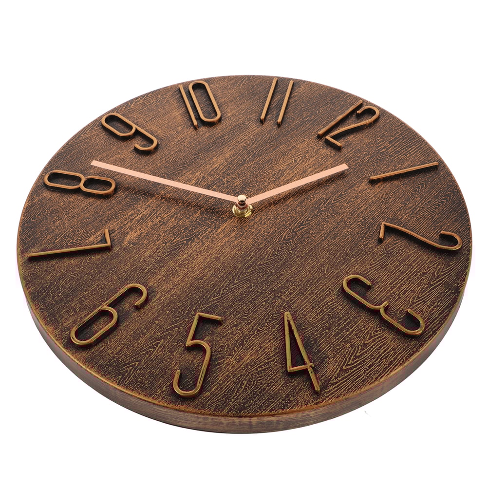 Modern Wall Clock Decor Living Clocks for Walls, Boho Clock for Office Kitchen Room, Waterproof Outdoor Design