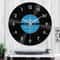 Reverse Wall Clock For Bedroom Living Room Elegant Counterclockwise Wall Clock 12Inch Quiet Acrylic 0