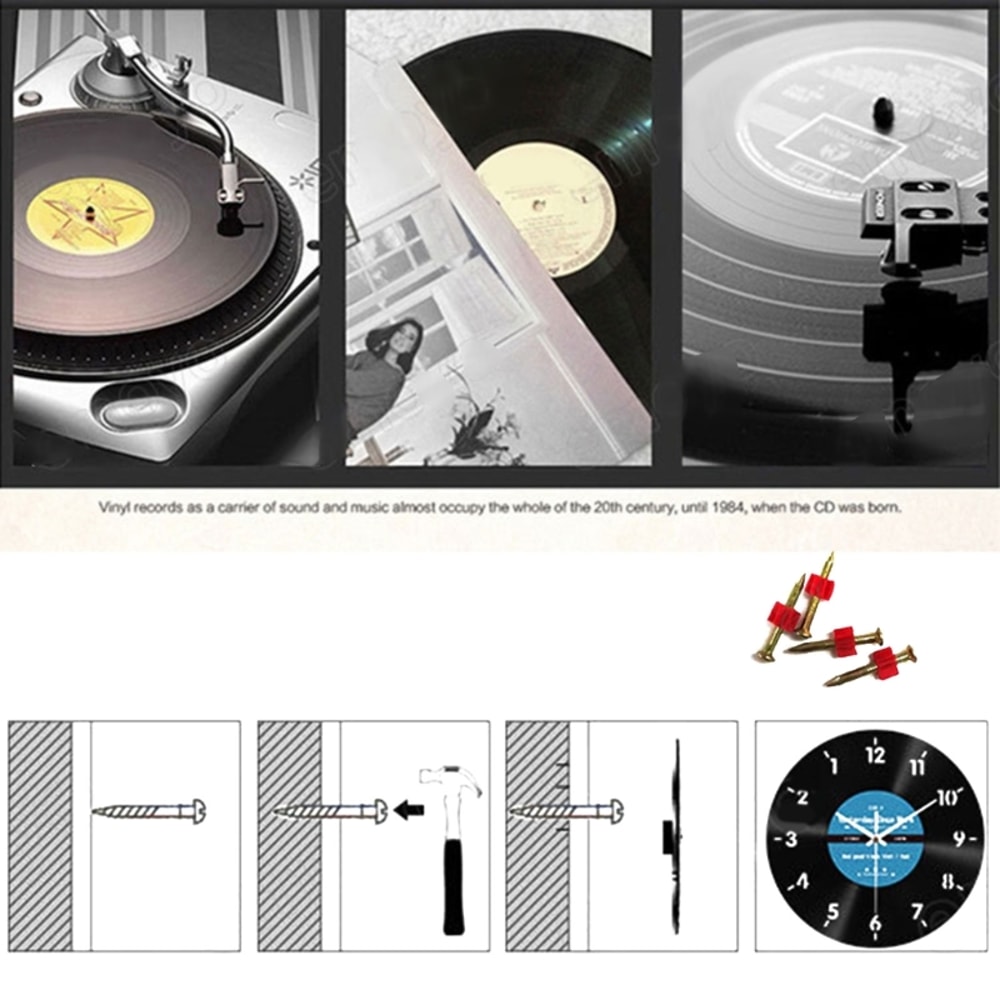 Reverse Wall Clock For Bedroom Living Room Elegant Counterclockwise Wall Clock 12Inch Quiet Acrylic 4