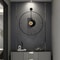 Nordic Luxury Quartz Wall Clock Large Art Elegant Minimalist Design, Living Room Decorative Watch, Modern Bedroom Clock