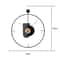 Nordic Luxury Quartz Wall Clock Large Art Elegant Minimalist Design, Living Room Decorative Watch, Modern Bedroom Clock