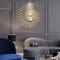 Luxury Retro Metal Gold Wall Clock for Large Rooms, Fashion Battery Operated, Silent Round Horloge Home Wall Decor