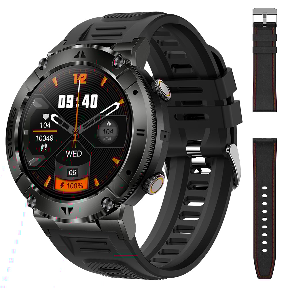 Smart Watch Men TFT Screen Bluetooth Call, Blood Pressure, Fitness Health Tracker, Custom Dial Waterproof Smartwatch