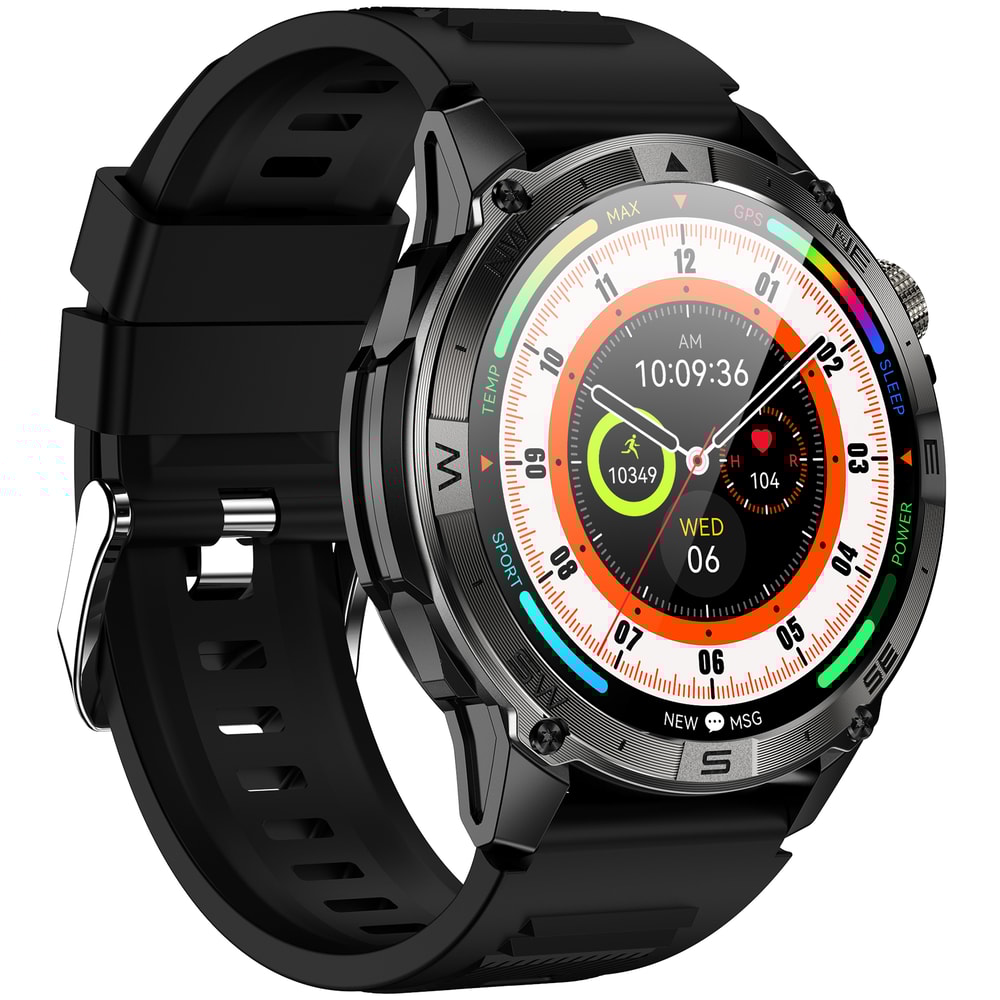VG40 PRO Smartwatch Man Woman, AMOLED GPS Bluetooth Call, Heart Rate Monitor, Voice Assistant, Long Battery Life Fitness