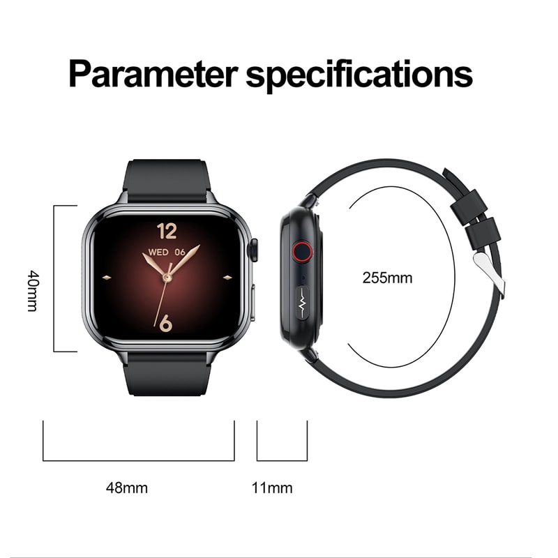 VE31 PRO Smartwatch for Men Women, Fitness Bluetooth Call, Waterproof ECG Heart Rate Monitor Long, Battery Life Watch