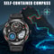 KT76 Smart Watch Waterproof Men Sport, Compass, LED Flashlight, Heart Rate Monitor, Sleep, Bluetooth Call