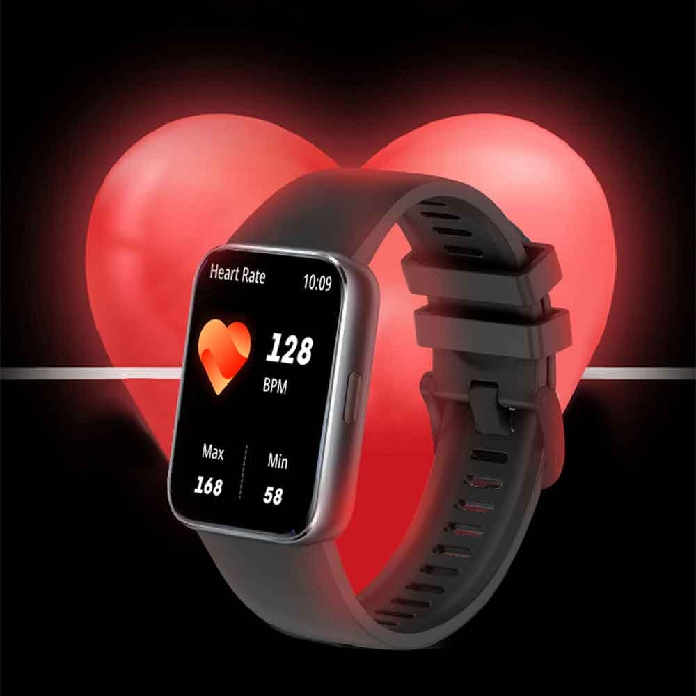 Smartwatch Men Women Heart Rate Sports Fitness Waterproof, Voice Assistant BT Call, New Smart Watches for Xiaomi