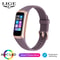 Amoled Smart Watch Smartwatch, Sport Fitness Tracker for Women, Waterproof Heart Rate Blood Monitor Connected Bracelet