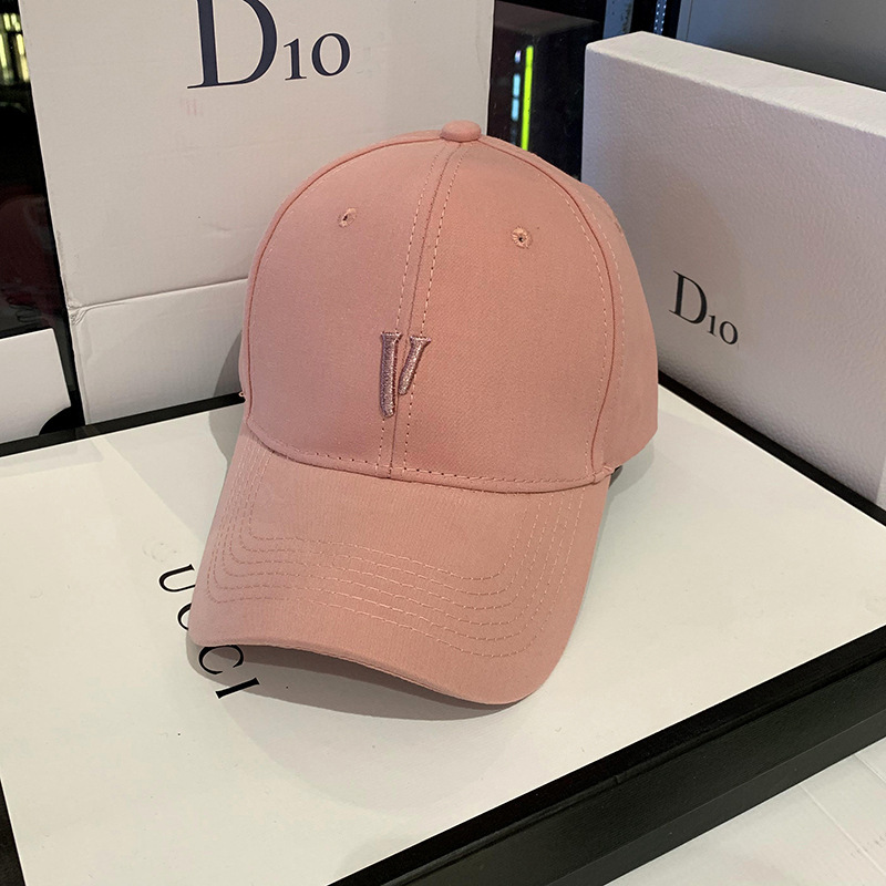 Women Korean Street Style Versatile Baseball Cap, Spring and Autumn Trendy Hat, Summer Outdoor Sunshade Cap