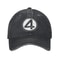 Vintage Fantastic Four 4 Symbol Baseball Cap, Unisex Distressed Denim Washed, Outdoor Adjustable Summer Headwear Hat Cap
