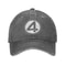 Vintage Fantastic Four 4 Symbol Baseball Cap, Unisex Distressed Denim Washed, Outdoor Adjustable Summer Headwear Hat Cap