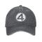 Vintage Fantastic Four 4 Symbol Baseball Cap, Unisex Distressed Denim Washed, Outdoor Adjustable Summer Headwear Hat Cap