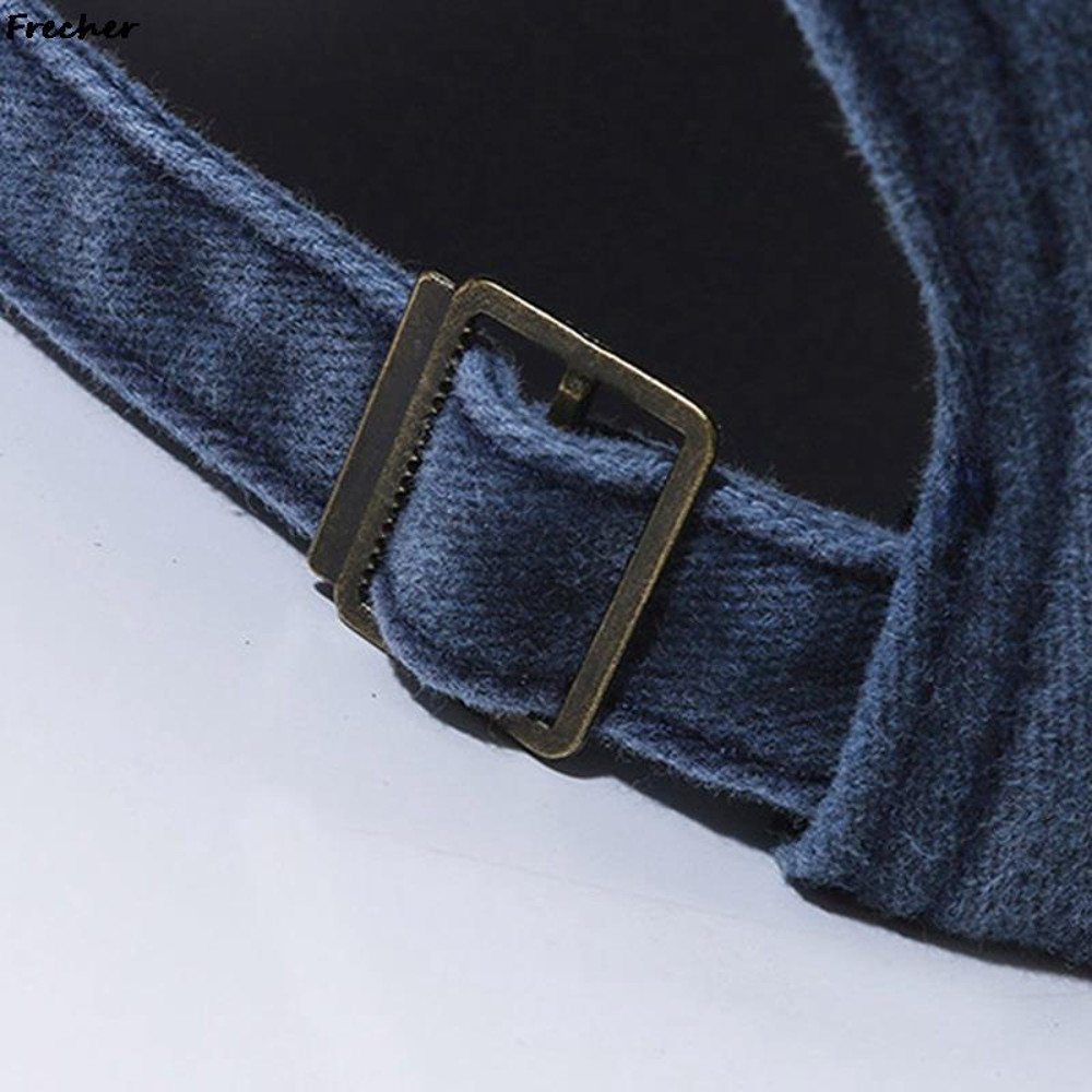 Vintage Jeans Baseball Cap Adjustable, Street Hip Hop Fitted Hats for Women Men, Ripped Trucker Snapback Hat