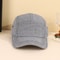 Korean Minimalist Striped Baseball Cap, Streetwear Hip Hop Flat Brim Hat, Unisex Couple Style Adjustable Fashion Cap