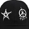 Letter Baseball Cap Graffiti Sun Hip Hop Cap Patchwork Snapback Visor Hat For Men Women Fashion Cot 2