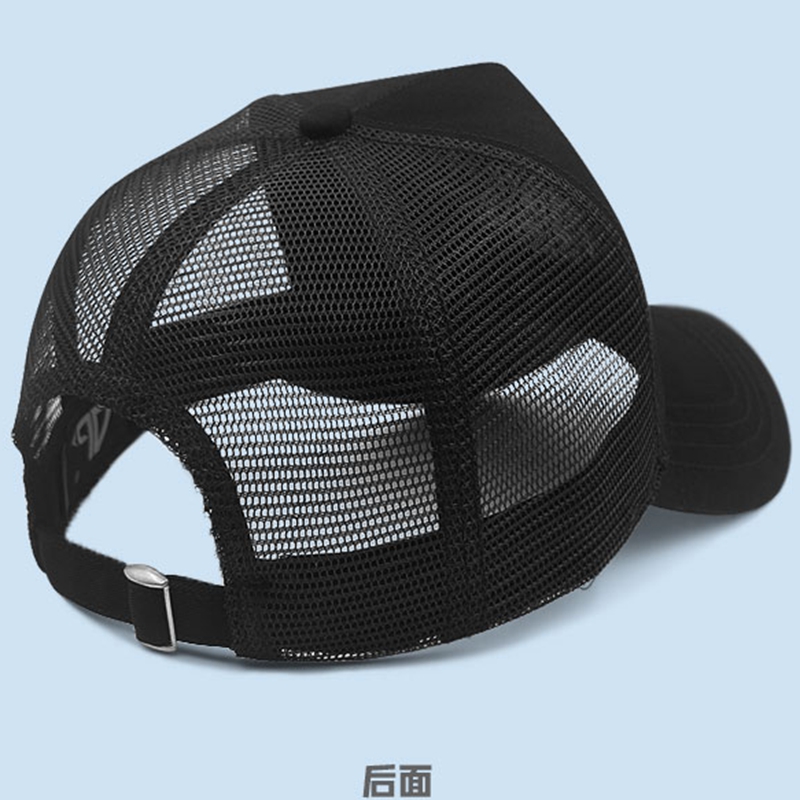 High and Large Snapback Hat for Big Head Men, Mesh Trucker Cap Women Summer Sun Caps Oversize Adjustable Baseball Hats